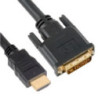 Astrotek 5m HDMI to DVI-D Adapter Converter Cable - Male to Male 30AWG Gold Plated PVC Jacket for PS4 PS3 Xbox 360 Monitor PC Co