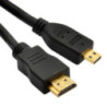 3m HDMI to Micro HDMI Cable - 1.4v 19 pins A Male to D Male 34AWG
