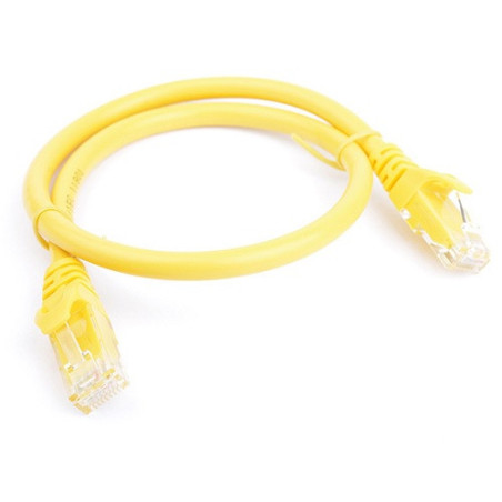 8WR CAB NW-CAT6A-0.25M-SNAGLESS-YELLOW