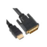 HDMI to DVI-D Adapter Converter Cable 1m - Male to Male 30AWG OD6.0mm