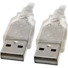8Ware 3m USB 2.0 Cable - Type A to Type A Male to Male High Speed Data Transfer for Printer Scanner Cameras Webcam Keyboard Mous