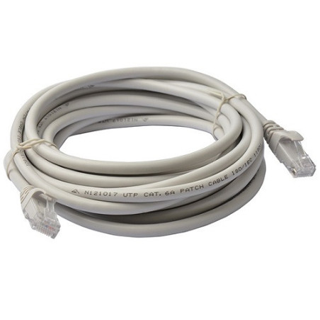 8WR CAB NW-CAT6-5M-SNAGLESS-GREY