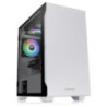 Thermaltake S100 Tempered Glass Micro-ATX Case - Snow Edition