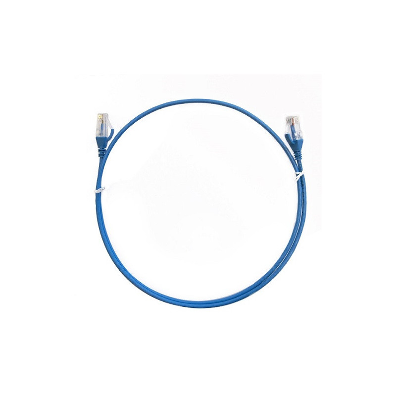 8WR CAB NW-CAT6-20M-ULTRA-THIN-BLUE
