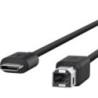 8Ware USB-B to USB-C Cable 1m Type-C to B Male to Male - 480Mbps