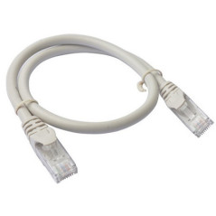 8Ware CAT6A Cable 0.25m (25cm) - Grey Color RJ45 Ethernet Network LAN UTP Patch Cord Snagless