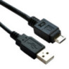 3m USB to Micro USB Cable - Type A Male to Micro Type B Male Black