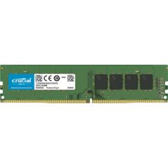 Crucial 8GB (1x8GB) DDR4 UDIMM 3200MHz CL22 1.2V Unbuffered Desktop PC Memory RAM