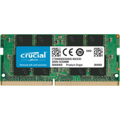Crucial 16GB (1x 16GB) DDR4 3200MHz SODIMM Memory