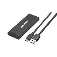 Volans VL-U3M2S-V Aluminium SATA M.2 SSD to USB-C Enclosure