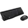 Rapoo X1800S 2.4GHz Wireless Keyboard Mouse Combo Black