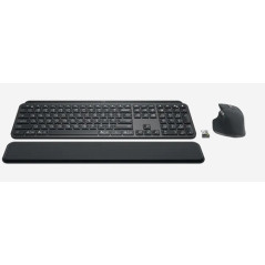 Logitech MX Keys Combo for Business keyboard Mouse included RF Wireless + Bluetooth QWERTY US English Graphite