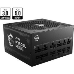 MSI MAG A750GL PCIE5 750W Up to 90% (80 Plus Gold) ATX Power Supply Unit