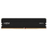 Crucial Pro 16GB (1x16GB) DDR5 UDIMM 5600MHz CL46 Black Heat Spreader Support Intel XMP AMD Ryzen for Desktop PC Gaming Memory