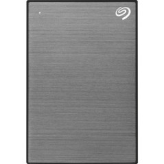 Seagate One Touch With Password 2TB External Portable Hard Drive - Space Grey