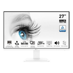 MSI PRO MP273AW white 27" IPS 100Hz DP VGA HDMI Spk Monitor