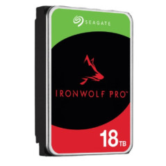 Seagate Ironwolf Pro - NAS - 3.5in HDD - 18TB - Sata 6GB/S - 7200Rpm - 256Mb Cache - 5 Years Or 2.5M Hours Mtbf Warranty