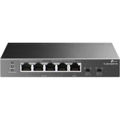 TP-LINK 5-PORT UNMANAGED GIGABIT SWITCH, POE+(4), PWRD POE IN, 5YR