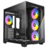 Antec C5 ARGB ATX, mATX Seamless Edge to Edge, Black, 270 degrees, 7x ARGB + PWM Controller, 4090 Back Connect, USB-C, Dual Cham