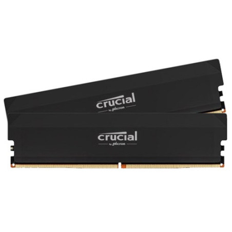 CRUCIAL PRO 32GB KIT (2X16GB) DDR5 DESKTOP MEMORY, PC5-48000, 6000MHz, CL36, HEATSINK OVERCLOCKING, LIFE WTY