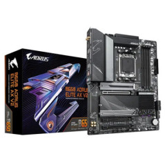 Gigabyte B650 AORUS ELITE AX 1.0 AMD AM5 ATX Motherboard 4x DDR5~128GB,3x PCIe x16, 3x M.2, 4x SATA 6, 7x USB 3.2, 1x USB-C, 4x 