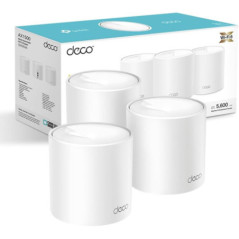 TP-LINK DECO X1500 WHOLE HOME MESH WI-FI 6 SYSTEM, AX1500, 1GbE(2), 3PK, 3YR