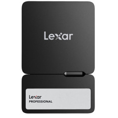 Lexar Professional GO SL400 Portable SSD with Hub, USB 3.2 Gen 2, 1TB, Black, 2 Years Warranty