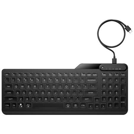 HP 405 Multi-Device Backlit Wired KB
