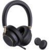 Yealink (BH76P-BL-Teams-C/A) Microsoft Certified Teams Bluetooth Wireless Stereo Headset, Black, ANC, Over the Ear, USB-C/A