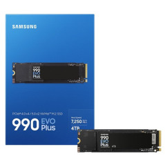 SAMSUNG (990 EVO PLUS) 4TB, M.2 INTERNAL NVMe PCIe SSD, 7250R/6300W MB/s, 5YR WTY