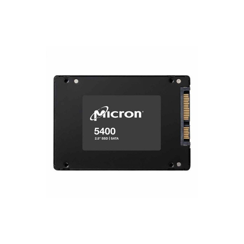 Micron 5400PRO 480GB ENTERPRISE SSD, SATA 2.5â€ 3D TLC, TCG Optional, R/W 540-520MB/s, 95K-33K IOPS,TBW 2628TB, DWPD 1.5, MTTF 