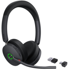 Yealink (BH74-Teams-USB-C/A) Microsoft Certified Teams USB Bluetooth Headset, with USB-C to USB-A adaptor