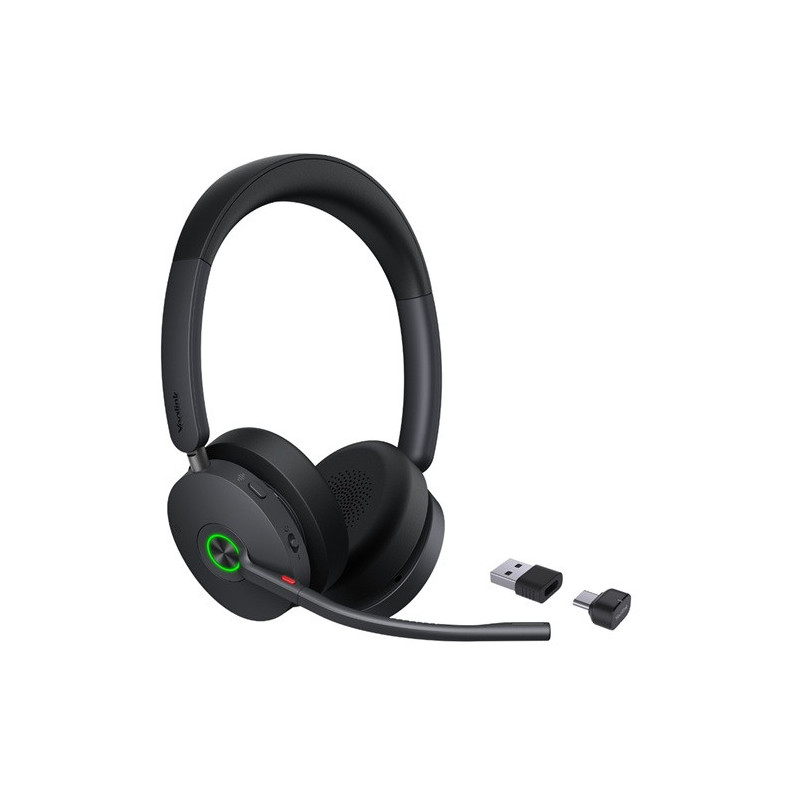 Yealink (BH74-Teams-USB-C/A) Microsoft Certified Teams USB Bluetooth Headset, with USB-C to USB-A adaptor