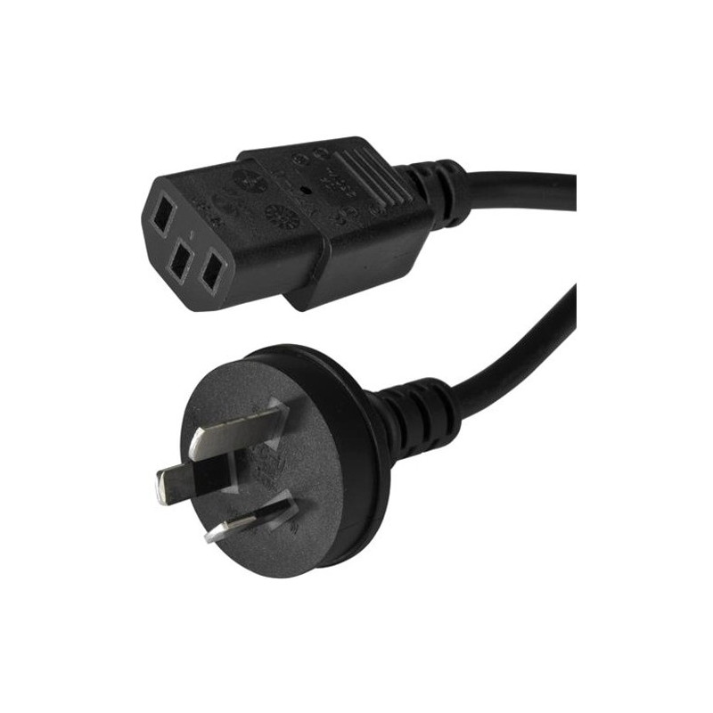 STARTECH 3M 10 FT POWER SUPPLY CORD - AS/NZS 3112 TO C13 LTW