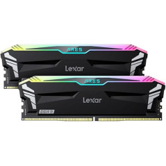 Lexar ARES RGB 32GB (2x16GB) DDR5 RAM 6000MT/s CL30 1.35V Desktop Memory, Lifetime Limited Warranty