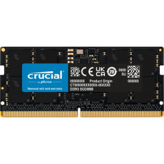 Crucial 16GB (1x 16GB) DDR5 4800MHZ SODIMM Laptop Memory