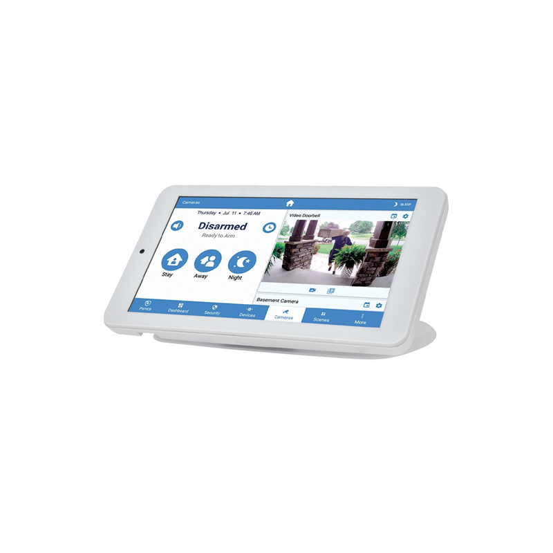 Alula Security - 7" Touchpad - Slimline White with DeviceLink Card