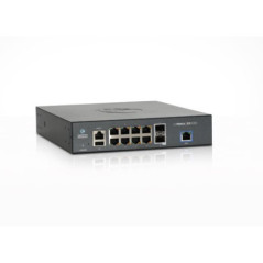 Cambium cnMatrix EX1010-P, Intelligent Ethernet PoE+ Switch, 8 1Gbps and 2 1Gbps SFP fiber ports