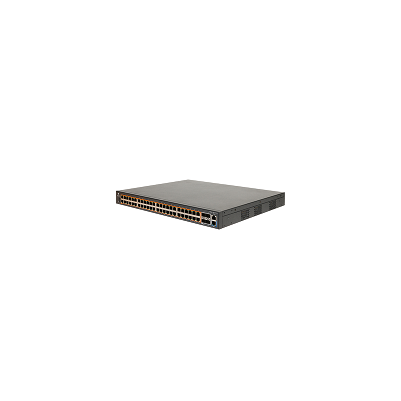 cnMatrix EX2052-P, Intelligent Ethernet PoE+ Switch, 48 1G and 4 SFP+ Fixed 540w PSU