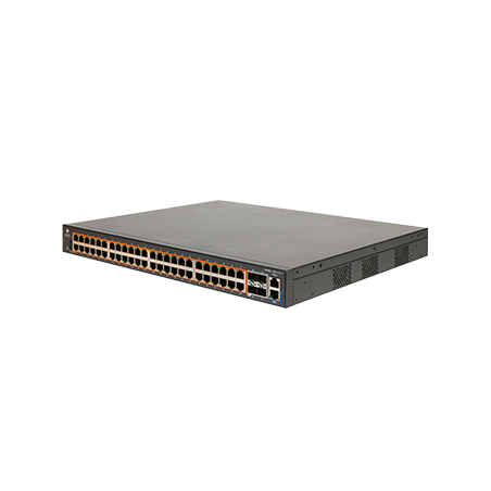 cnMatrix EX2052-P, Intelligent Ethernet PoE+ Switch, 48 1G and 4 SFP+ Fixed 540w PSU