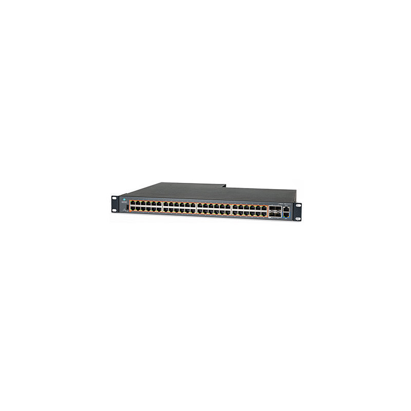 cnMatrix EX2052R-P, Intelligent Ethernet PoE Switch, 48 1G and 4 SFP+, No CRPS - no pwr cord