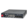 Cambium cnMatrix TX1012-P-DC, DC Powered Intelligent Ethernet PoE Switch,  8 x 1Gbps, and 4 SFP+, no pwr cord