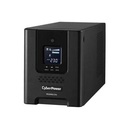 CyberPower PRO series 3000VA Tower UPS with LCD(PR3000ELCDSL) - 3 yrs Adv. Rep & 2 yrs on Int. Battery