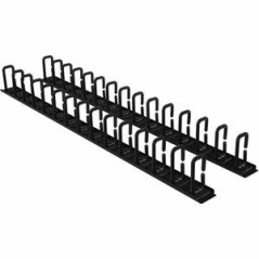 CyberPower CRA30007 VERTICAL FLEXIBLE RING CABLE MANAGER, 6FT (1.8M), TOOLLESS MOUNTING (2X 3FT SECTIONS)