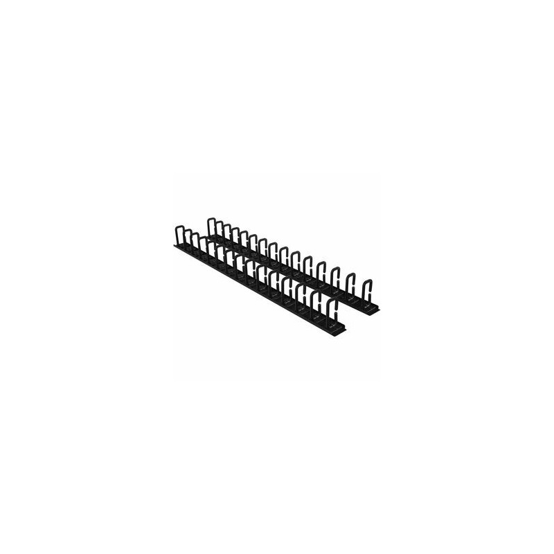 CyberPower CRA30007 VERTICAL FLEXIBLE RING CABLE MANAGER, 6FT (1.8M), TOOLLESS MOUNTING (2X 3FT SECTIONS)