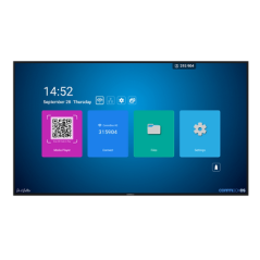 CommBox (CBDI0186) Intelligent Display 86" 4K UHD Display, WiFi, LAN, Hdmi, DP, Vga, Wall Bracket, 5Yr Wty