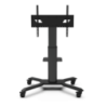 Commbox (CBMOBC) Cadence single column motorised adjustable height mobile stand, that suits touchscreens & displays from 55" to 