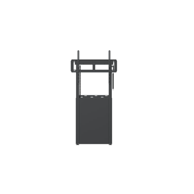 Commbox (CBWALU-BK)  - Height Adjustable Wall Mount. Motorised height adjustment from an app on the screen of a CommBox Interact