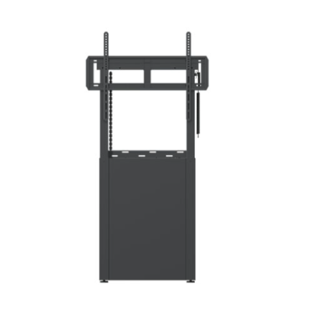 Commbox (CBWALU-BK)  - Height Adjustable Wall Mount. Motorised height adjustment from an app on the screen of a CommBox Interact