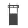Commbox (CBWALU-BK)  - Height Adjustable Wall Mount. Motorised height adjustment from an app on the screen of a CommBox Interact